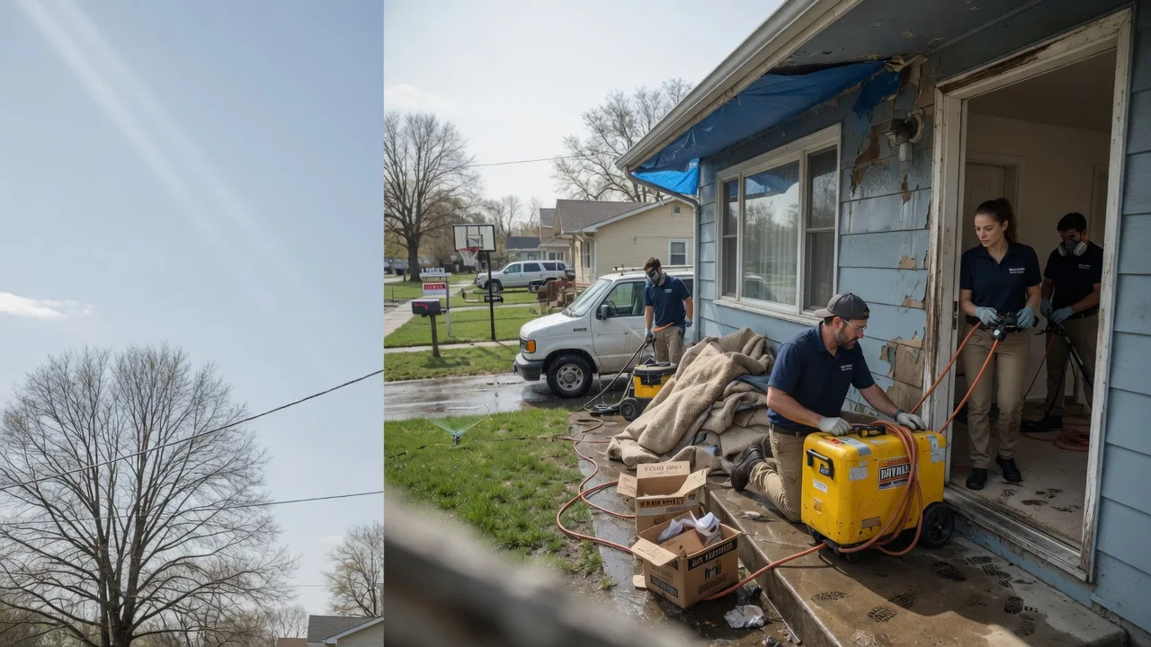 Basement Flood Cleanup in Long Grove, IA near me